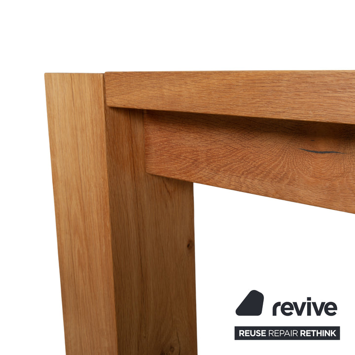 e15 Bigfoot Solid Wood Dining Table Brown Dining Room