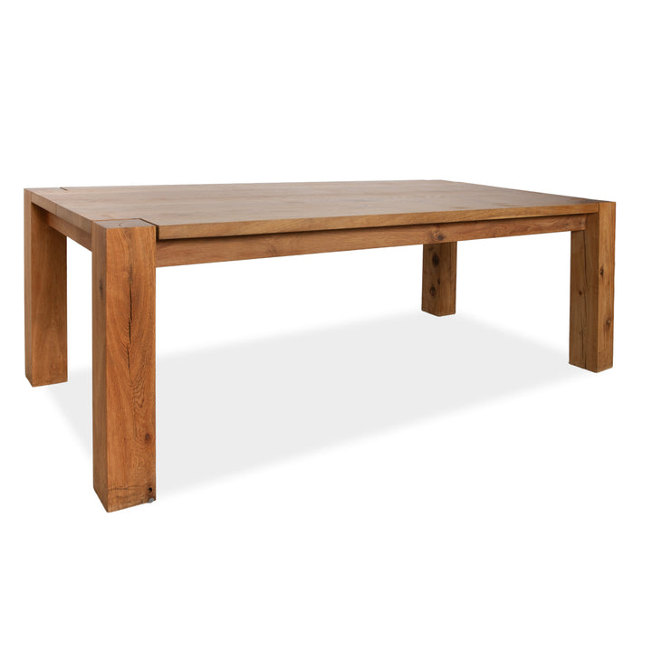 e15 Bigfoot Solid Wood Dining Table Brown Dining Room