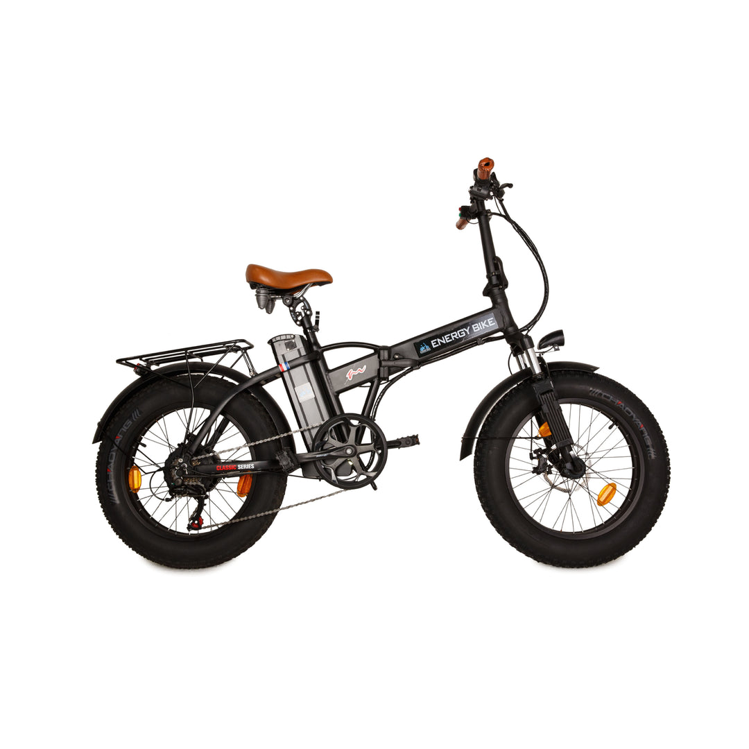 citybike klapprad Energy Bike E-City Bike FATBike 2020 Schwarz Aluminium - 2. Hand