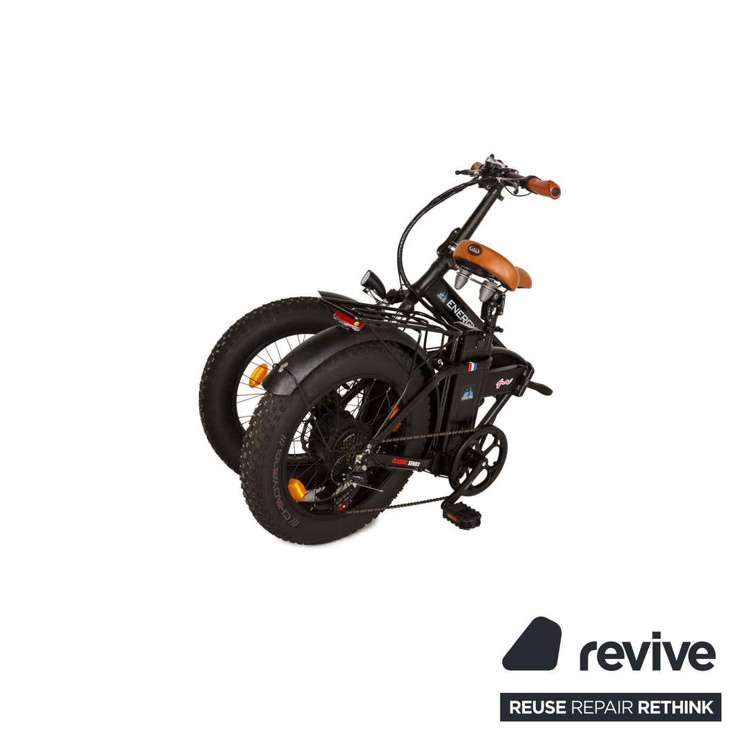 e bike fatbike klapprad Energy Bike E-City Bike FATBike 2020 Schwarz Aluminium - 2. Hand