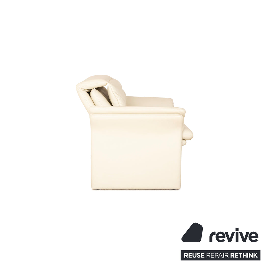 Erpo Chalet Leder Sessel Creme manuelle Funktion