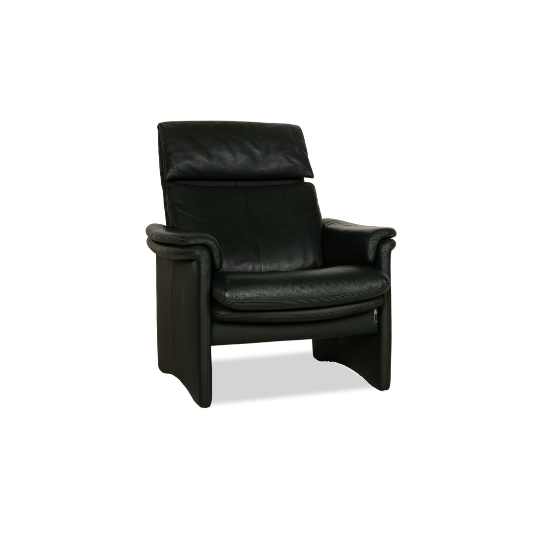 Fauteuil Erpo City en cuir vert, fonction manuelle