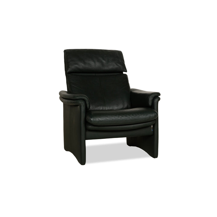 Fauteuil Erpo City en cuir vert, fonction manuelle