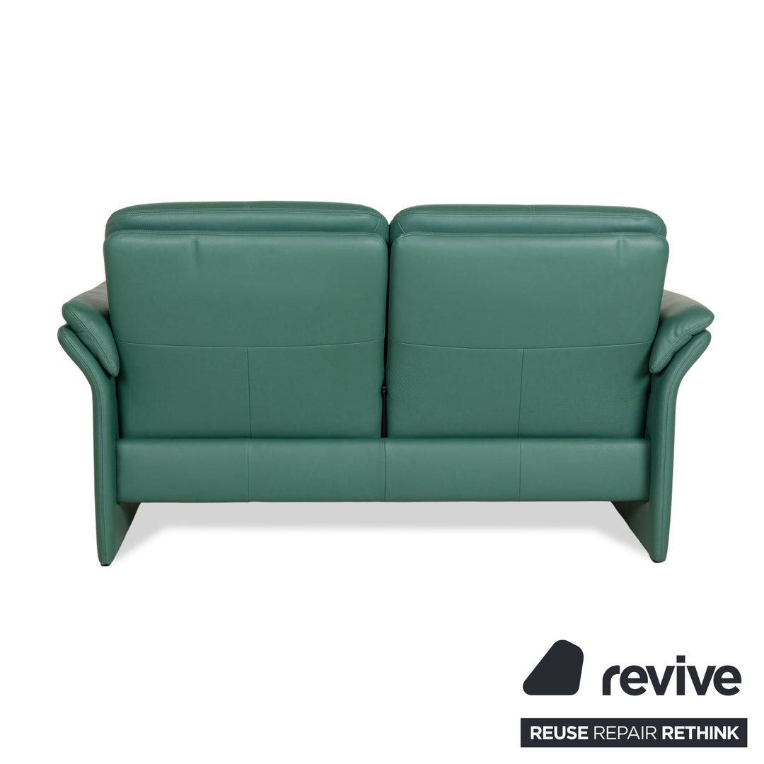 Erpo City Leder Zweisitzer Grün Sofa Couch manuelle Funktion