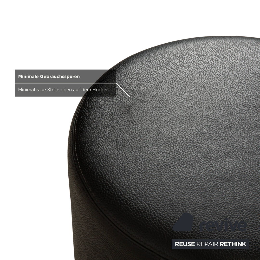 Erpo CL 150 Leder Hocker Schwarz