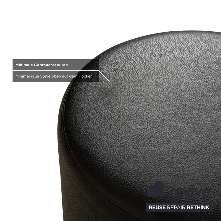 Erpo CL 150 Leder Hocker Schwarz