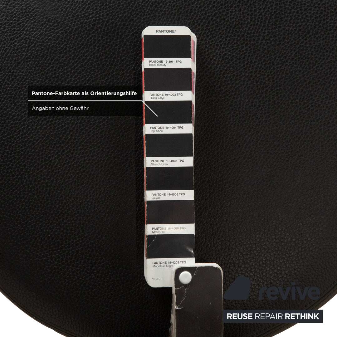 Erpo CL 150 Leder Hocker Schwarz