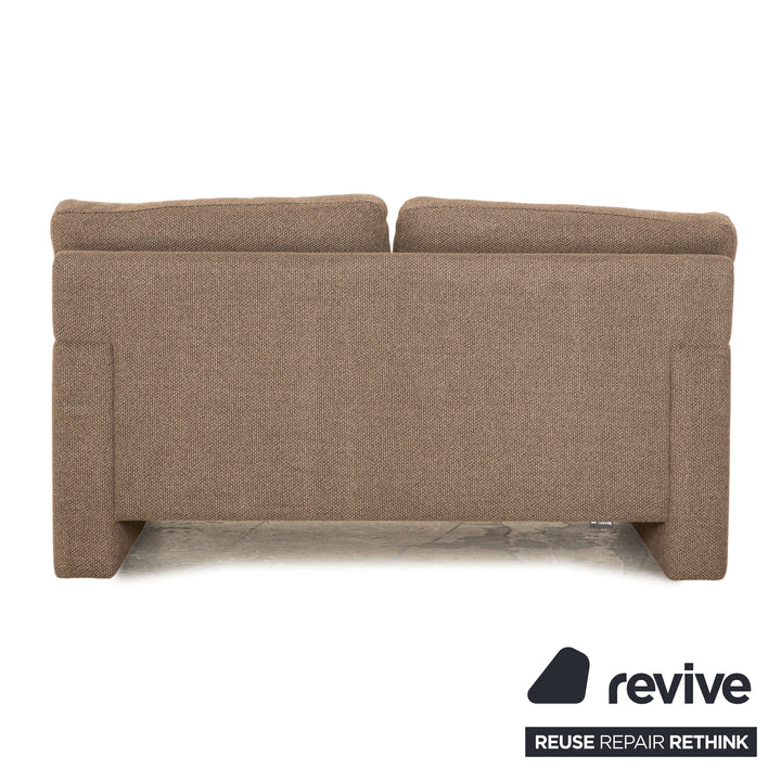 Erpo CL 200 Stoff Zweisitzer Grau Braun Sofa Couch