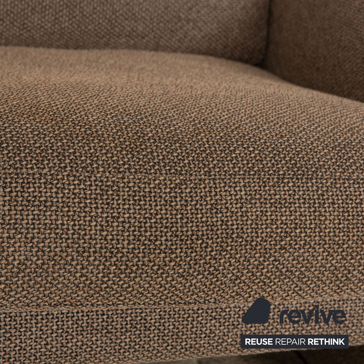 Erpo CL 200 Stoff Zweisitzer Grau Braun Sofa Couch
