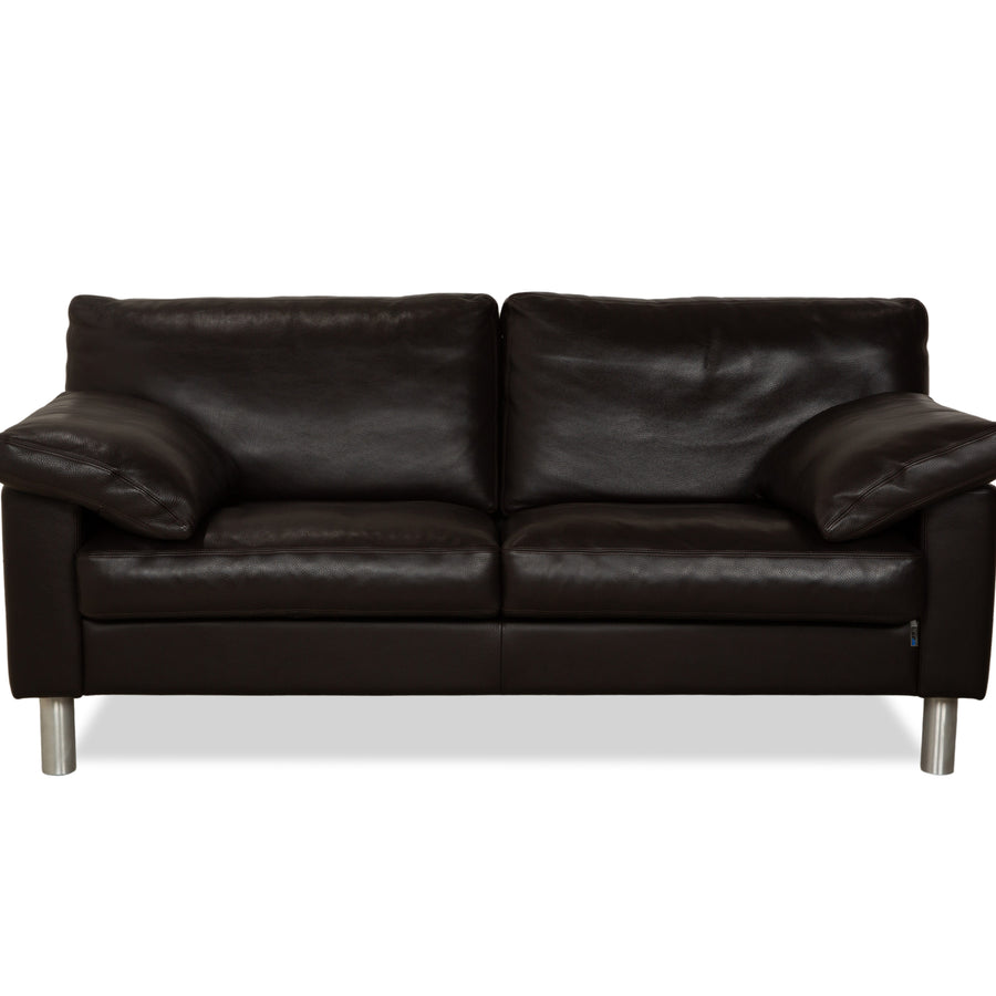 Erpo CL 300 Leder Zweisitzer Braun Sofa Couch