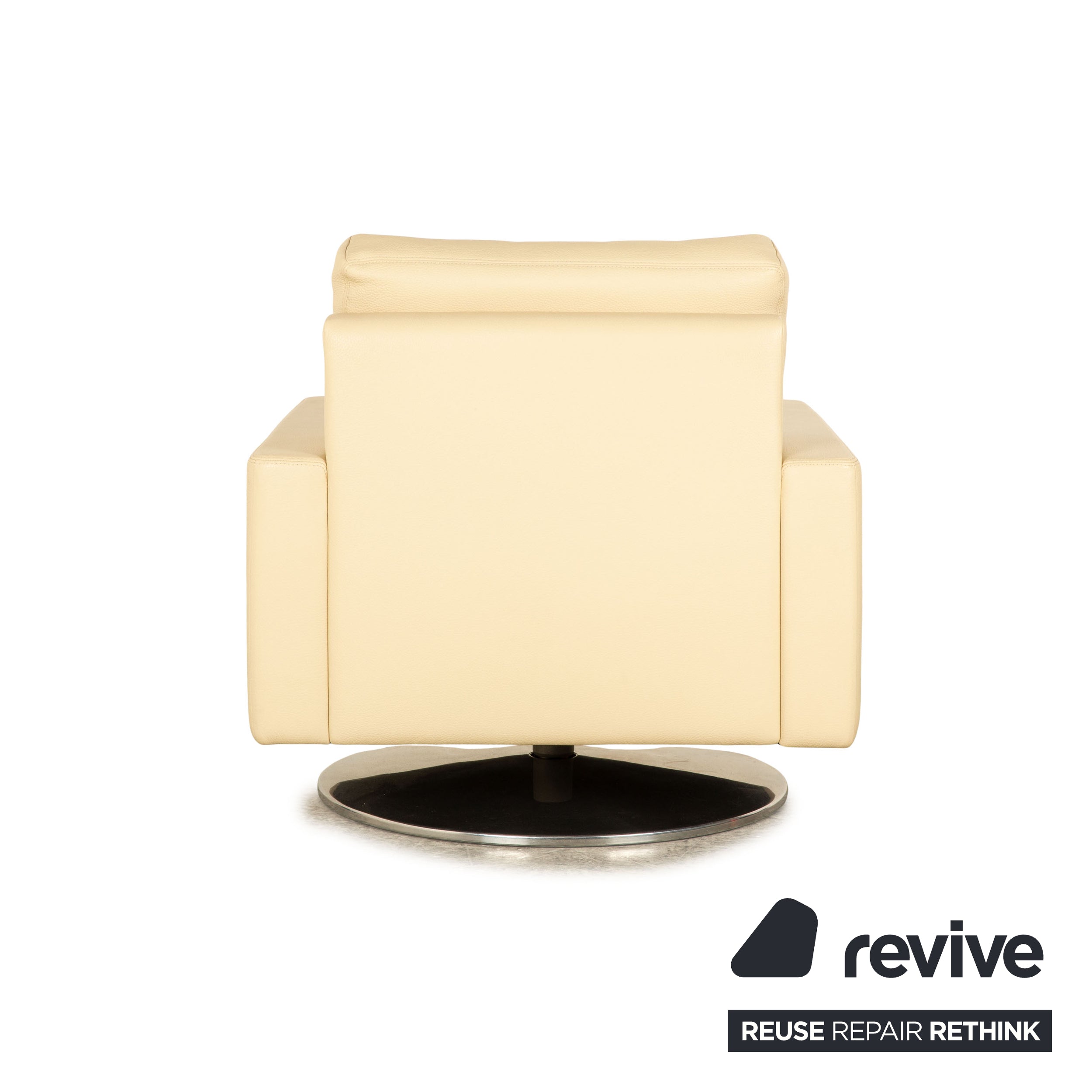 Fauteuil en cuir Erpo CL 500 crème fonction manuelle