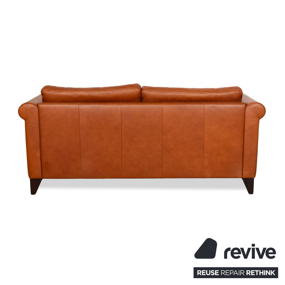 Erpo CL 500 Leder Zweisitzer Sofa Couch Braun