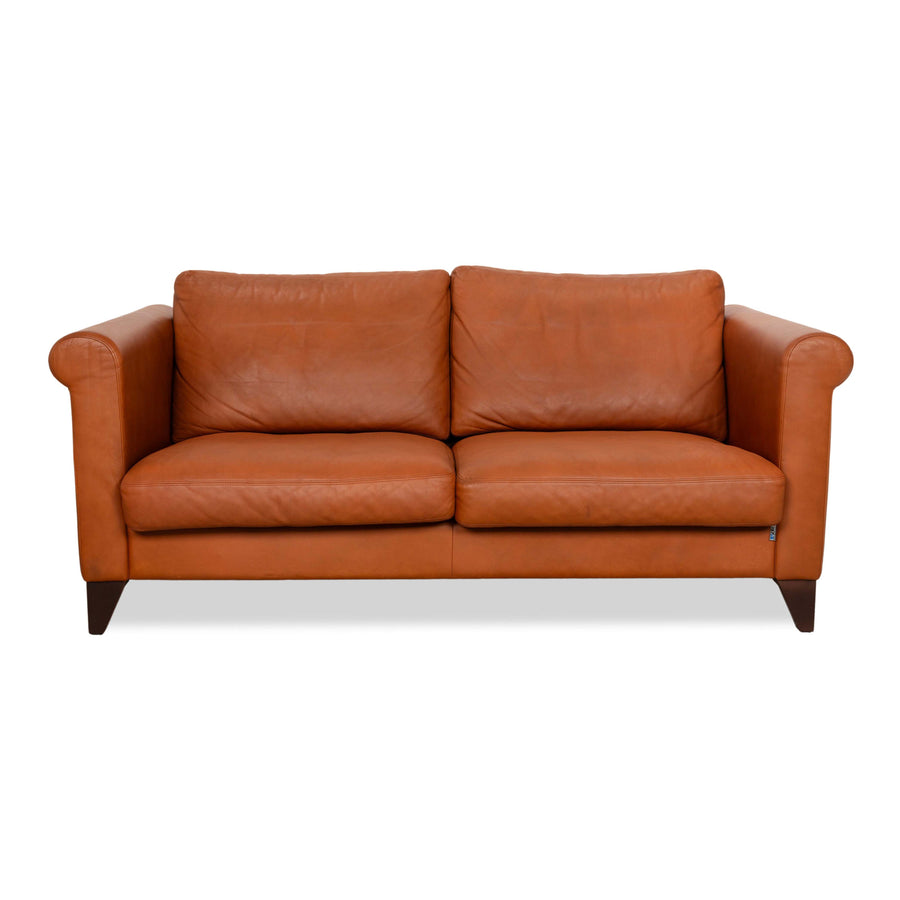 Erpo CL 500 Leder Zweisitzer Sofa Couch Braun