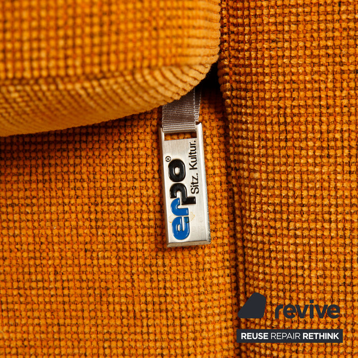 Erpo CL 500 Stoff Ecksofa Gelb Gold Sofa Couch