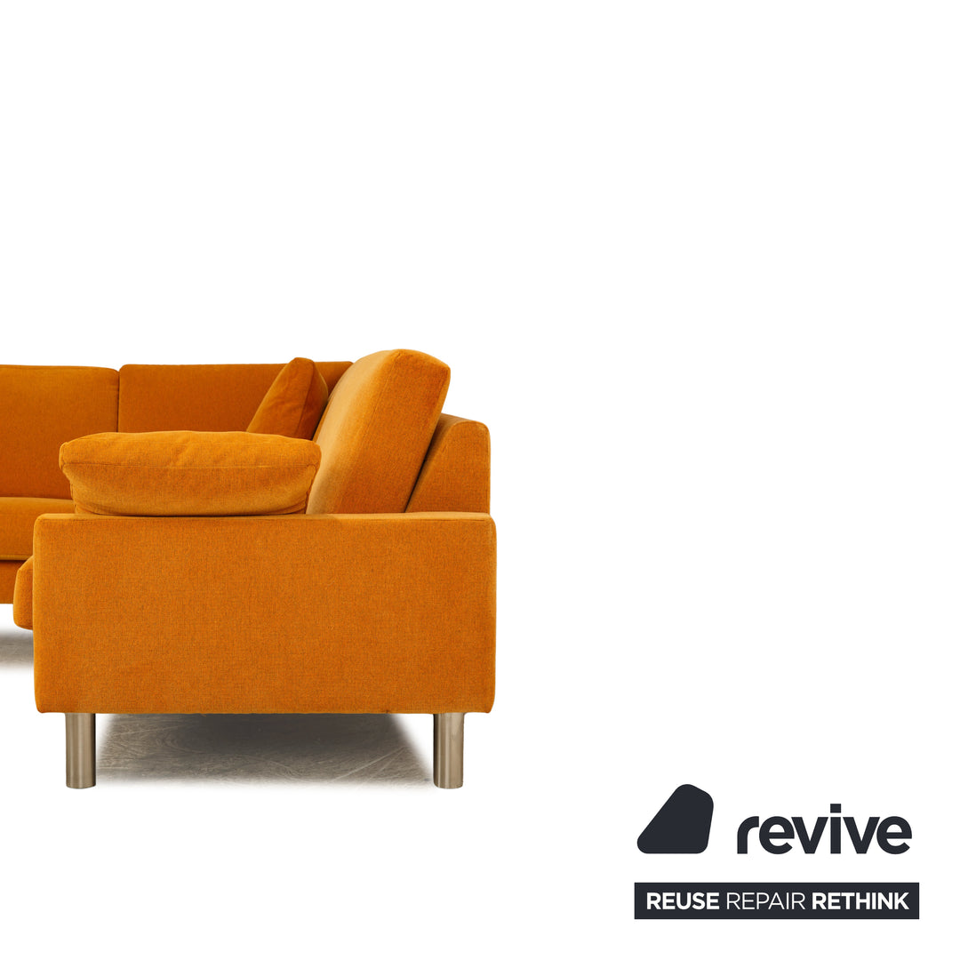 Erpo CL 500 Stoff Ecksofa Gelb Gold Sofa Couch