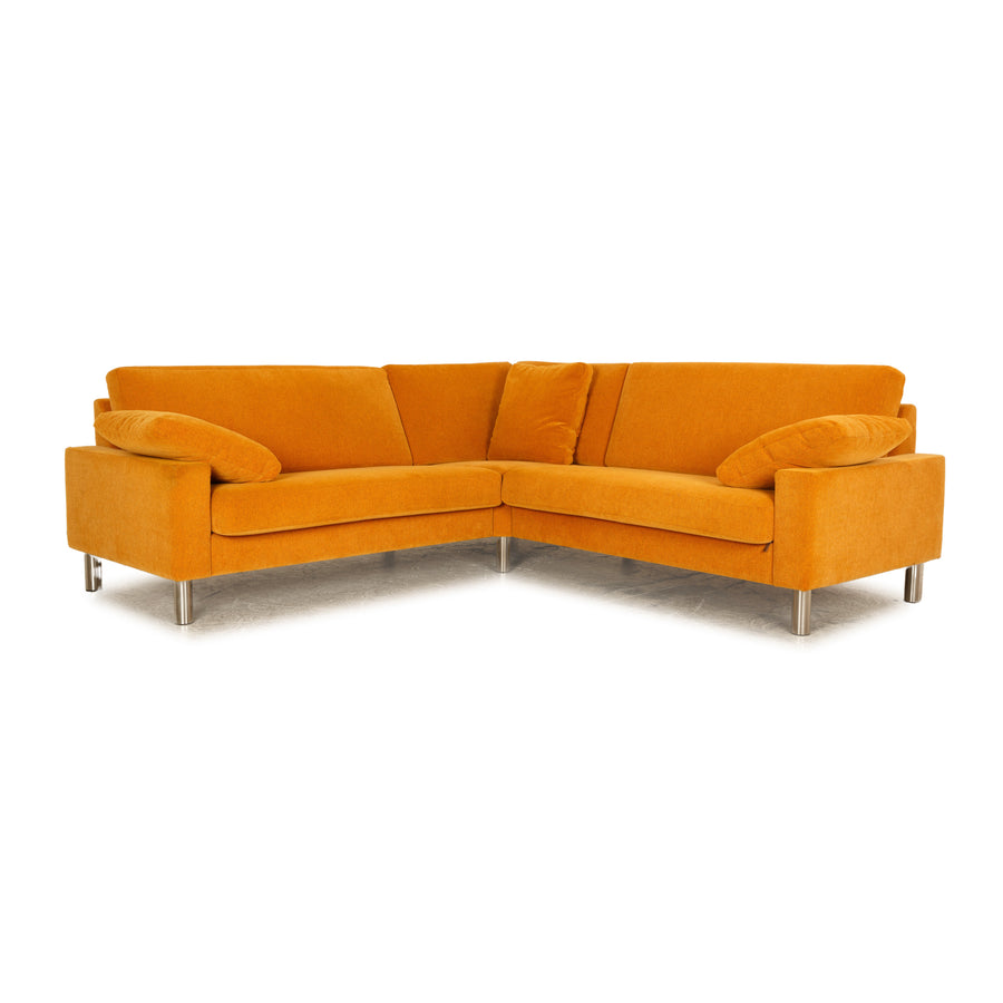 Erpo CL 500 Stoff Ecksofa Gelb Gold Sofa Couch