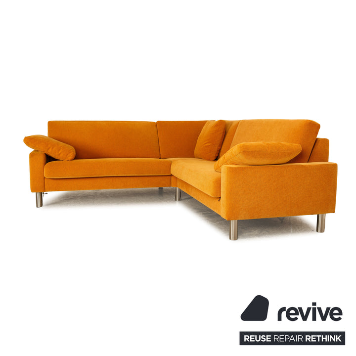 Erpo CL 500 Stoff Ecksofa Gelb Gold Sofa Couch