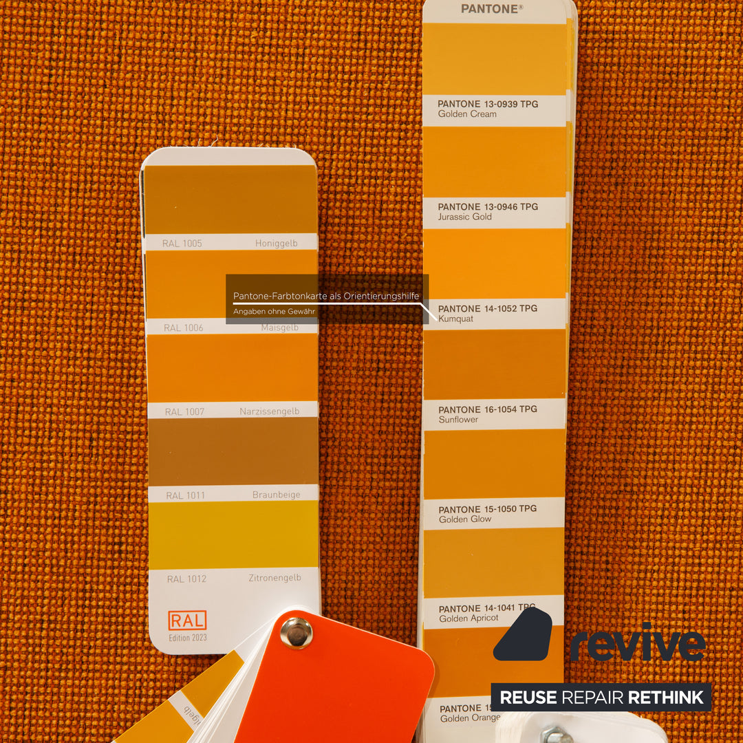 Erpo CL 500 Stoff Ecksofa Gelb Gold Sofa Couch