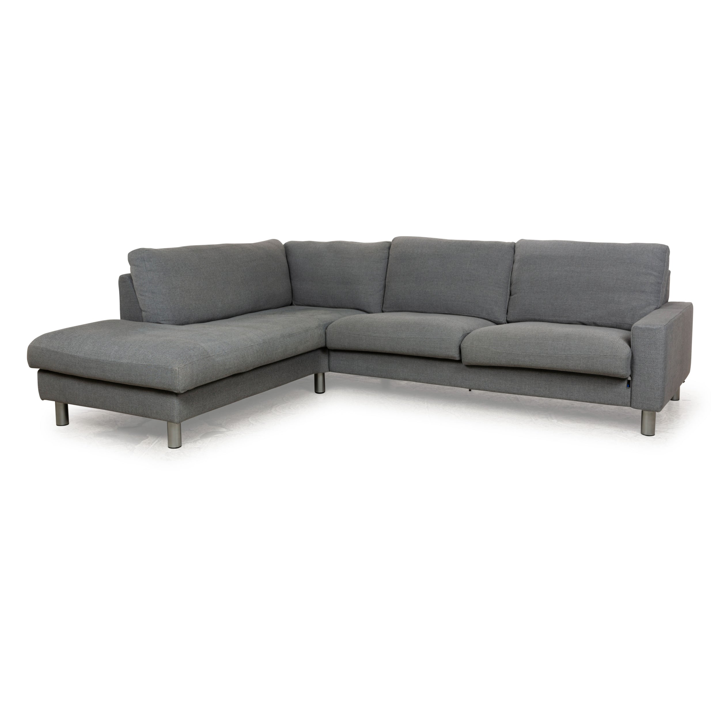 Erpo CL 500 Stoff Ecksofa Grau	Sofa Couch