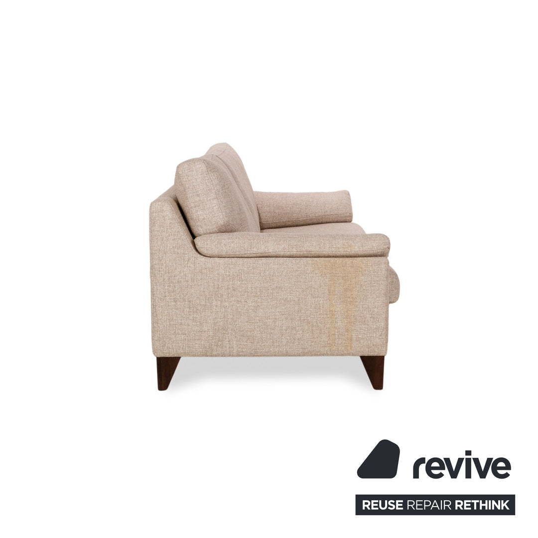 Erpo CL 650 canapé deux places en tissu beige fonction manuelle