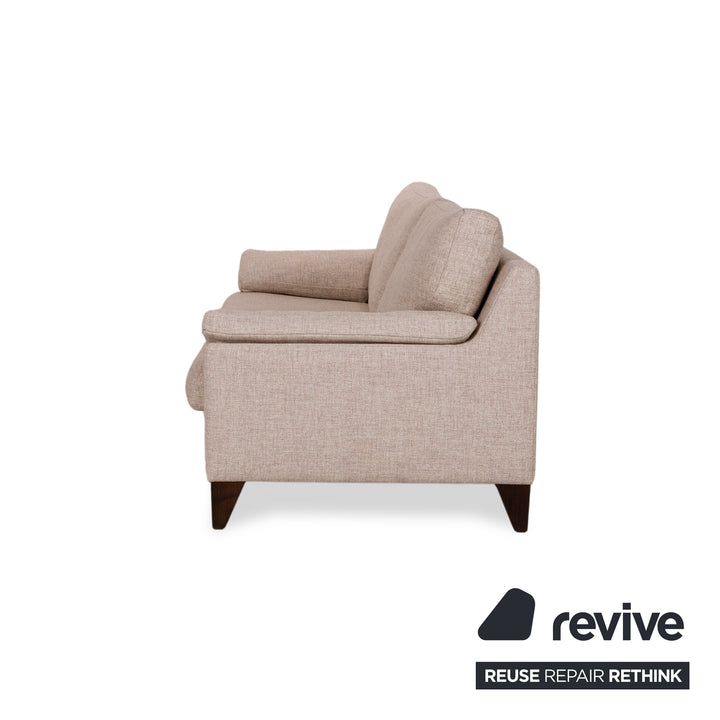 Erpo CL 650 canapé deux places en tissu beige fonction manuelle