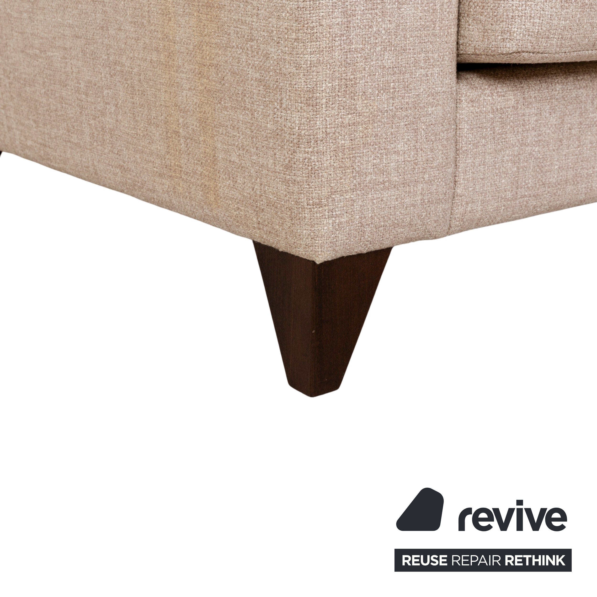 Erpo CL 650 Stoff Zweisitzer Beige Sofa Couch manuelle Funktion