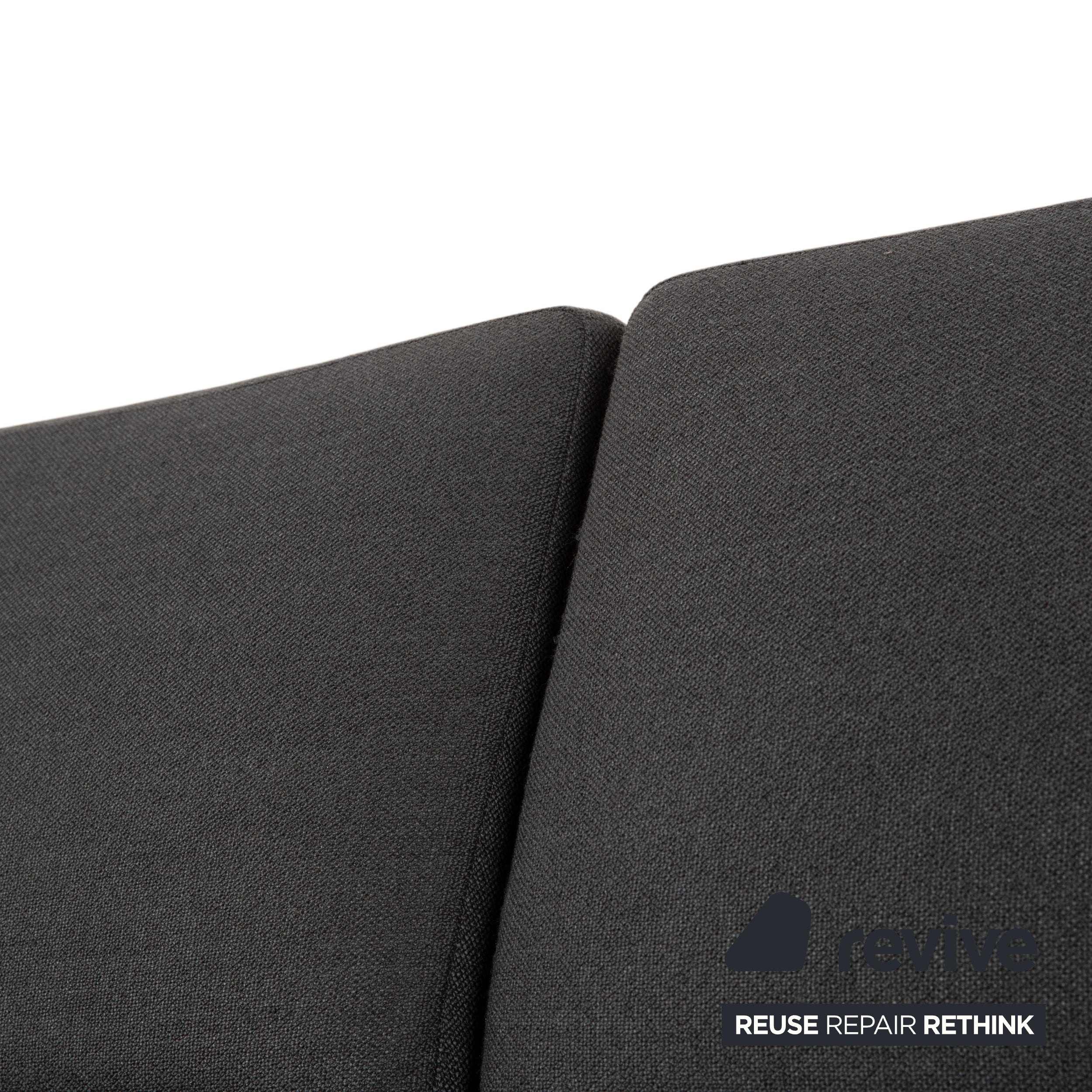 Erpo CL500 Stoff Ecksofa Grau Anthrazit Sofa Couch