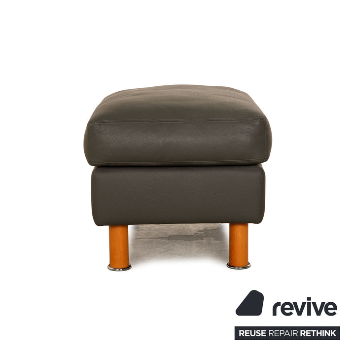 Erpo Classics 650 Leder Hocker Grau