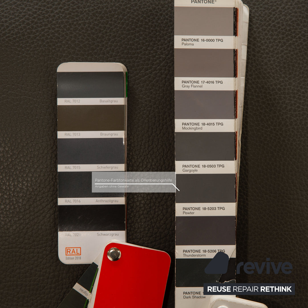 Erpo Classics 650 Leder Hocker Grau