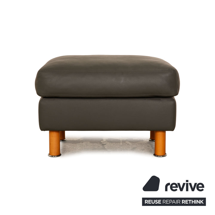 Erpo Classics 650 Leder Hocker Grau