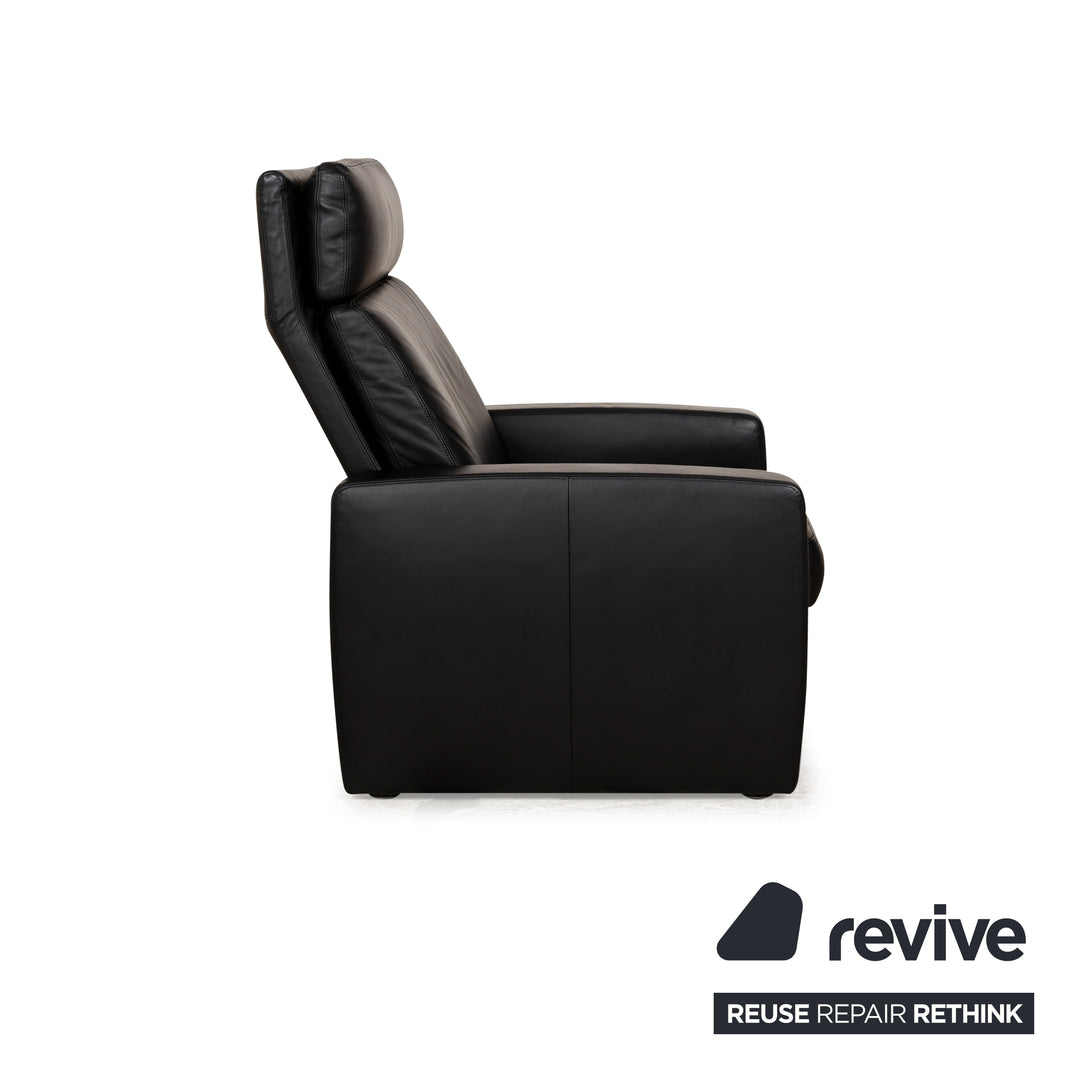 Erpo Just Relax Leather Armchair Black manual function