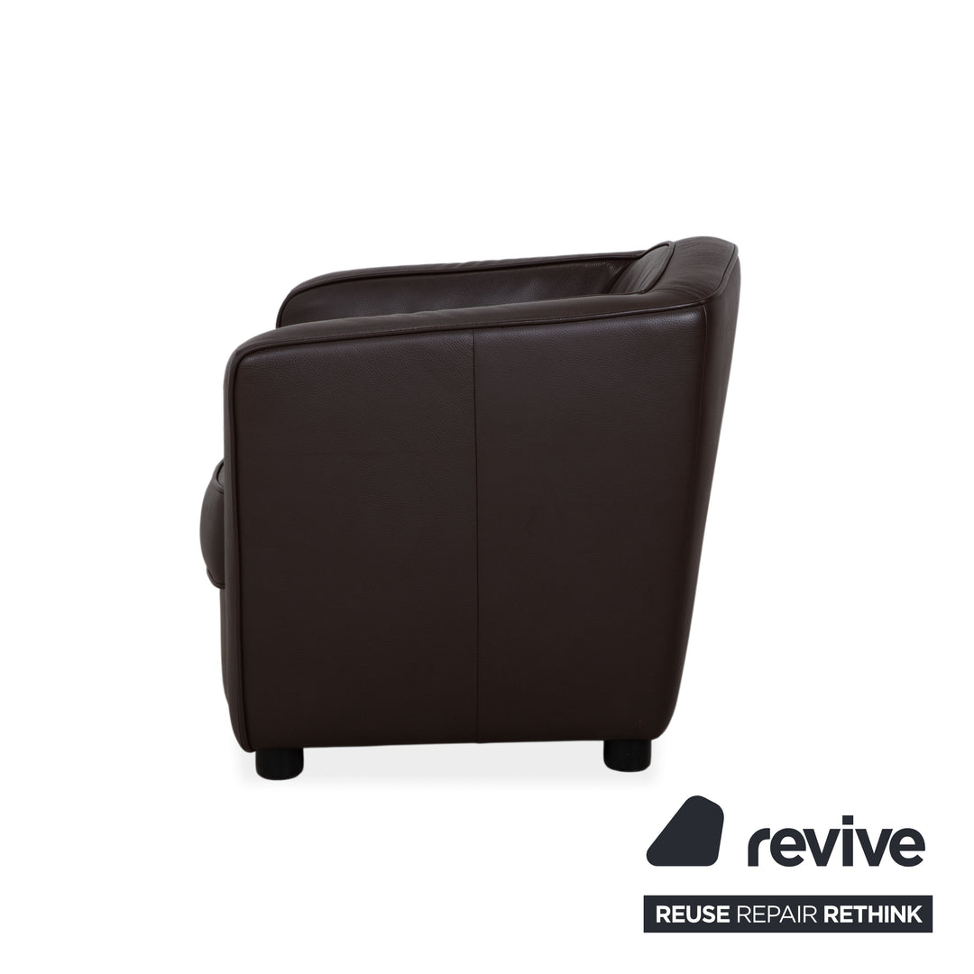 Erpo Leder Sessel Braun