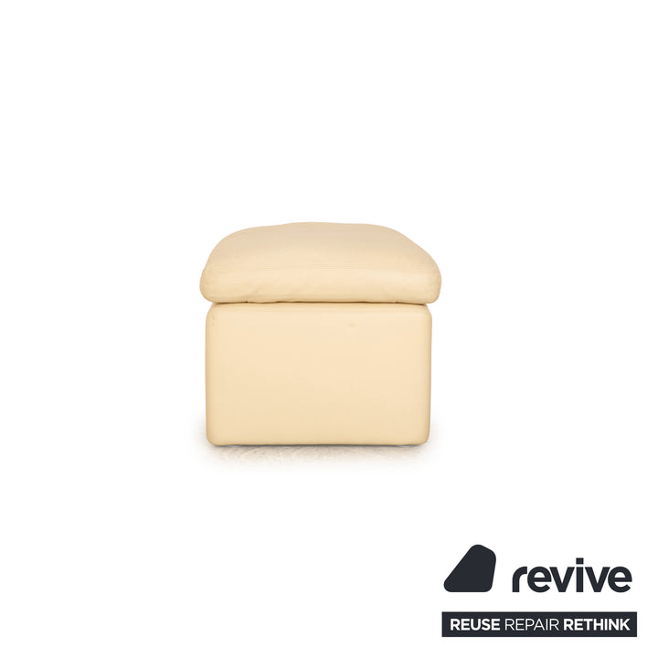 Erpo Manhattan Leather Stool Cream