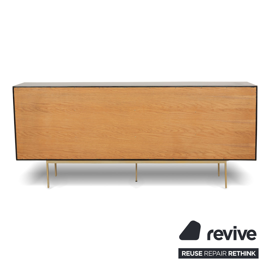 Buffet en bois Ethnicraft Blackbird marron et noir avec commode