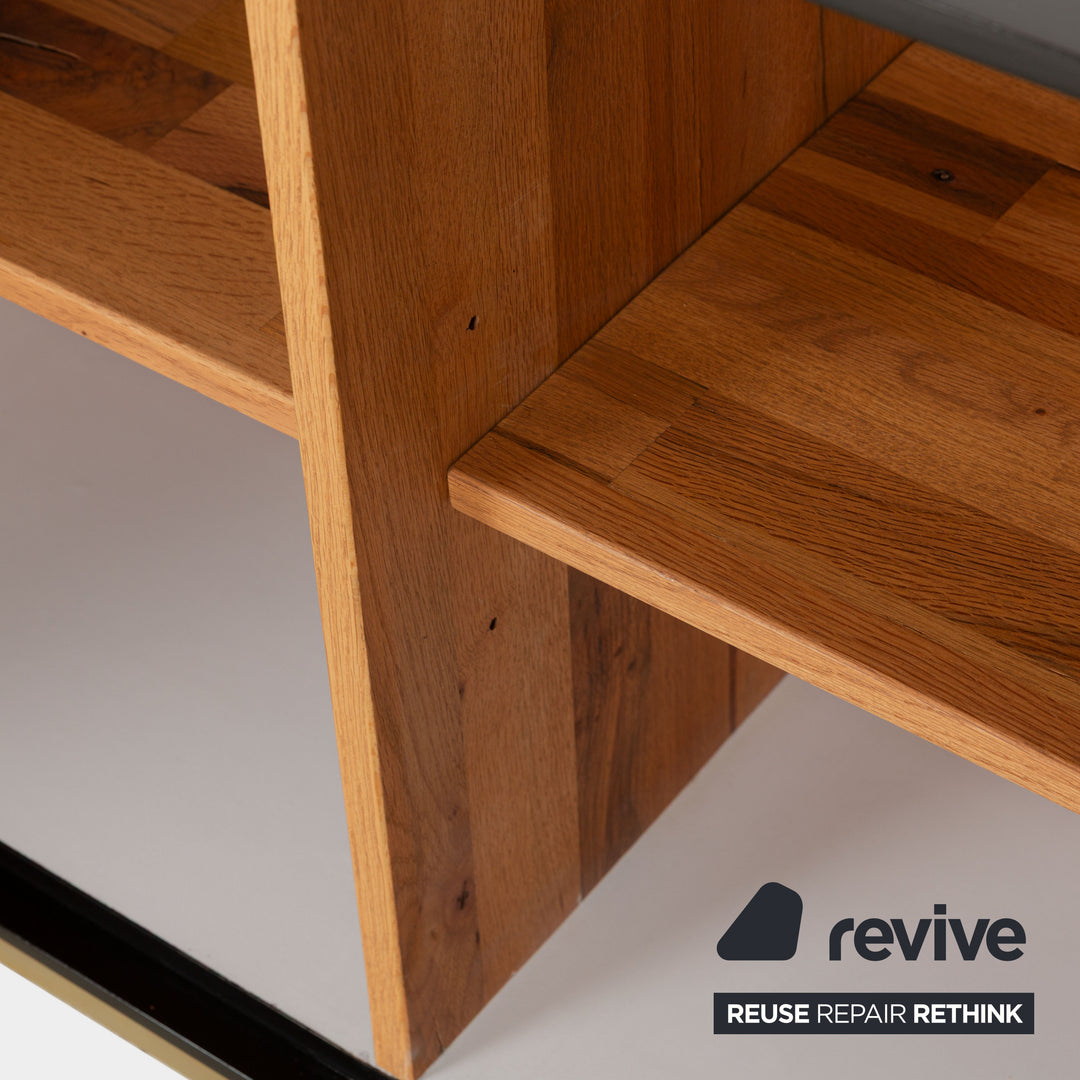 Ethnicraft Blackbird Holz Sideboard Braun Schwarz Anrichte Kommode