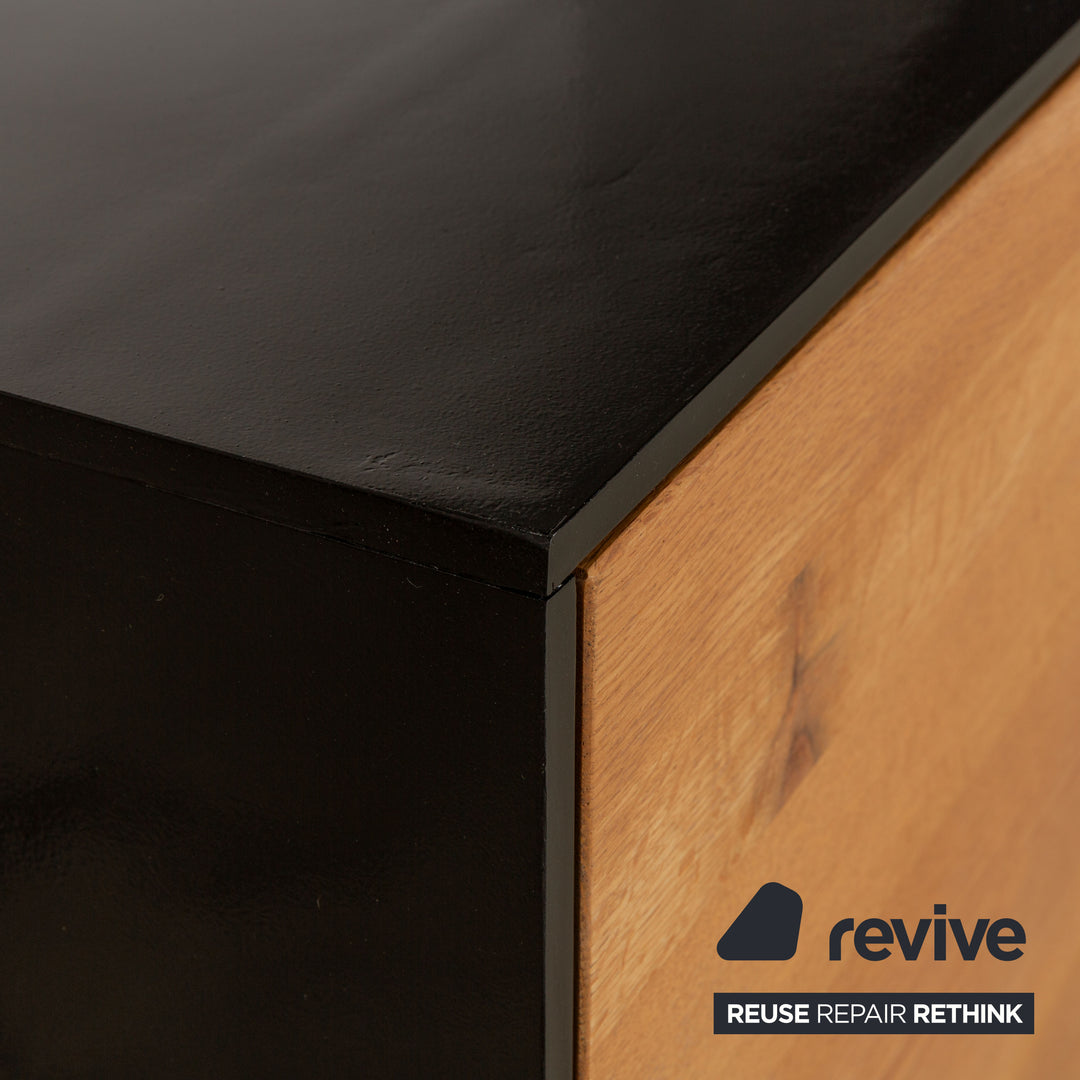 Ethnicraft Blackbird Holz Sideboard Braun Schwarz Anrichte Kommode