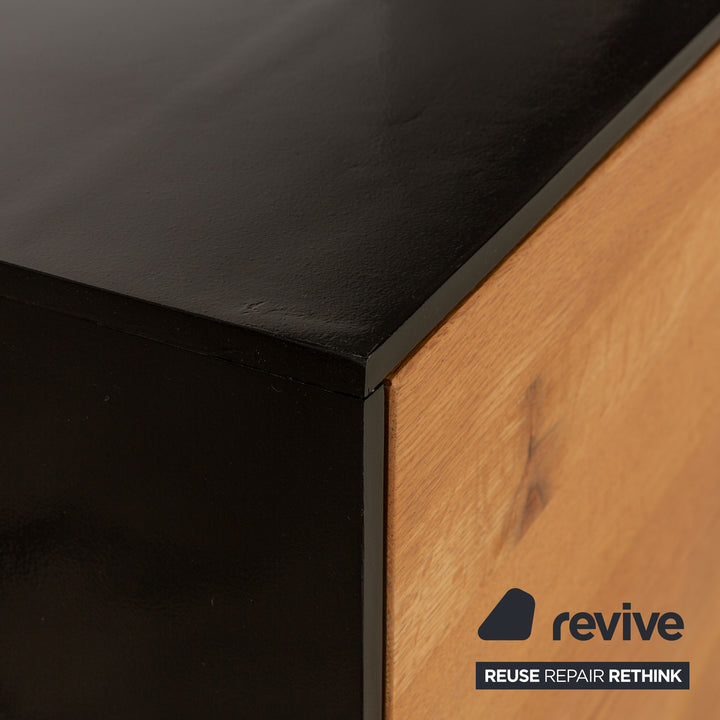 Ethnicraft Blackbird Holz Sideboard Braun Schwarz Anrichte Kommode