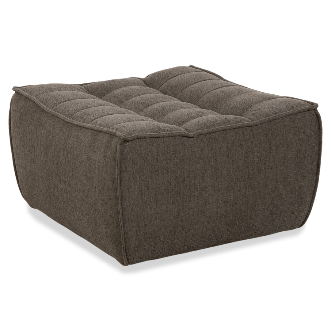 Ethnicraft N701 Fabric Stool Grey Green