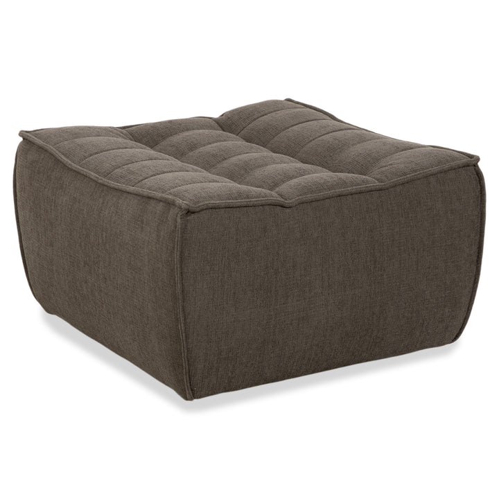 Ethnicraft N701 Fabric Stool Grey Green