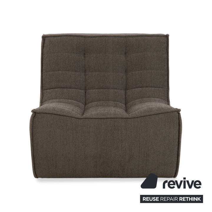 Fauteuil en tissu Ethnicraft N701 Gris Vert