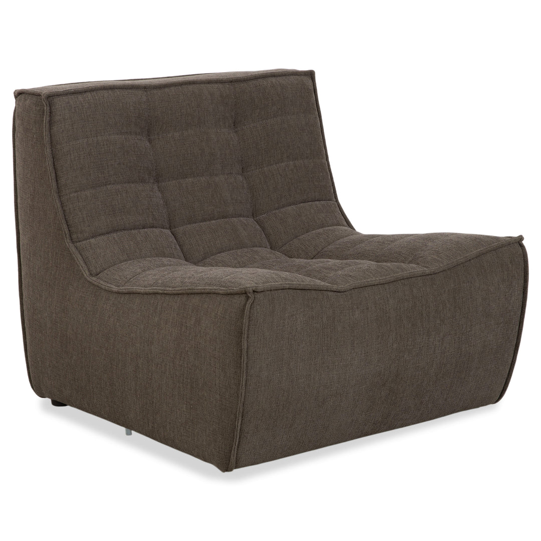 Fauteuil en tissu Ethnicraft N701 Gris Vert