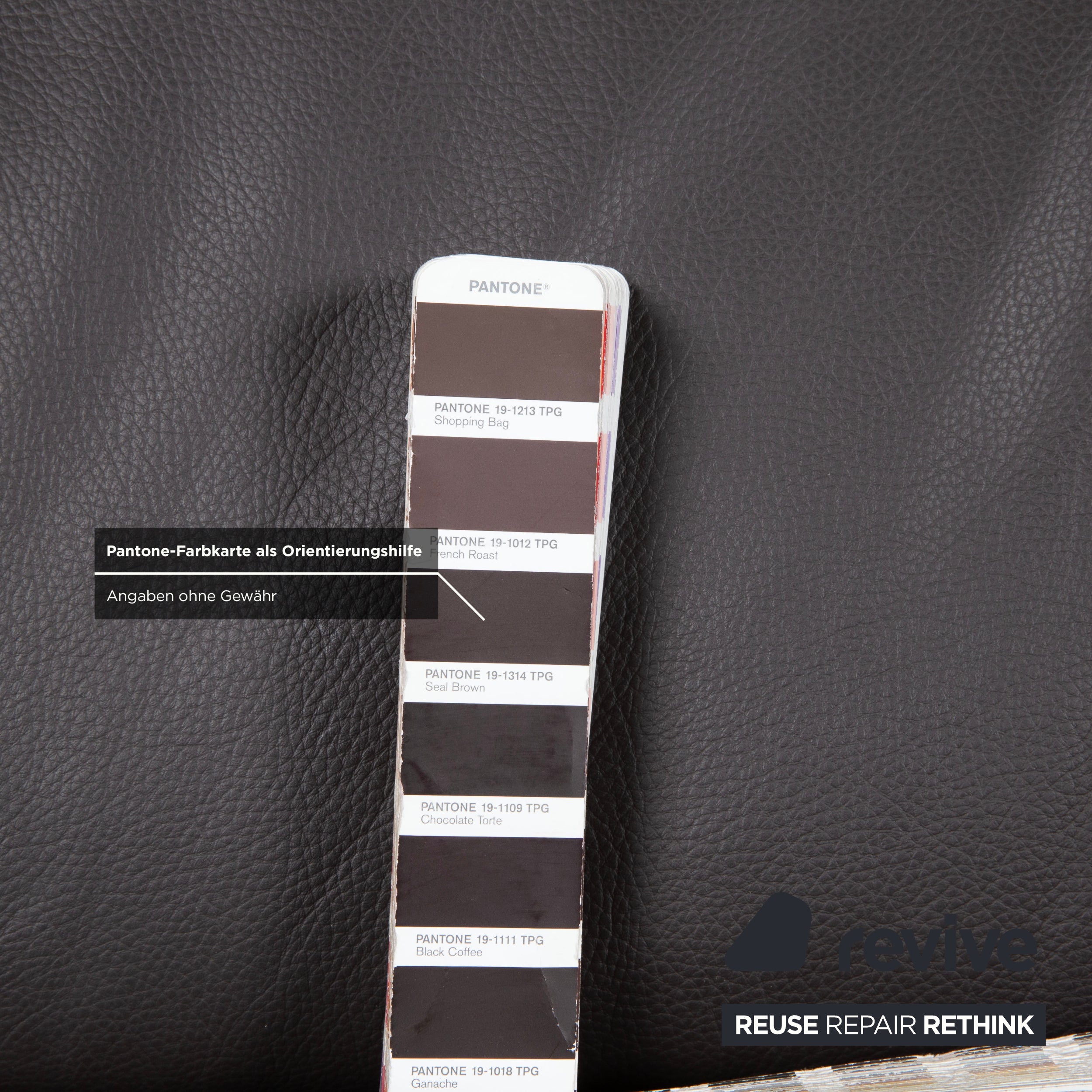 Ewald Schillig Bentley Leather Two-Seater Brown Sofa Couch