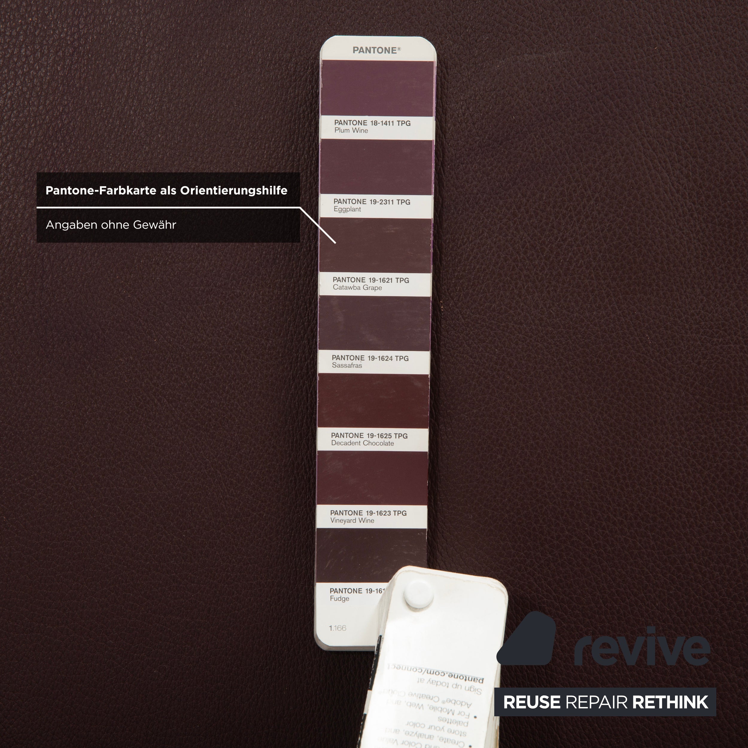 Ewald Schillig Brand Blues Ecksofa Leder Aubergine Braun Couch manuelle Funktion Recamiere rechts