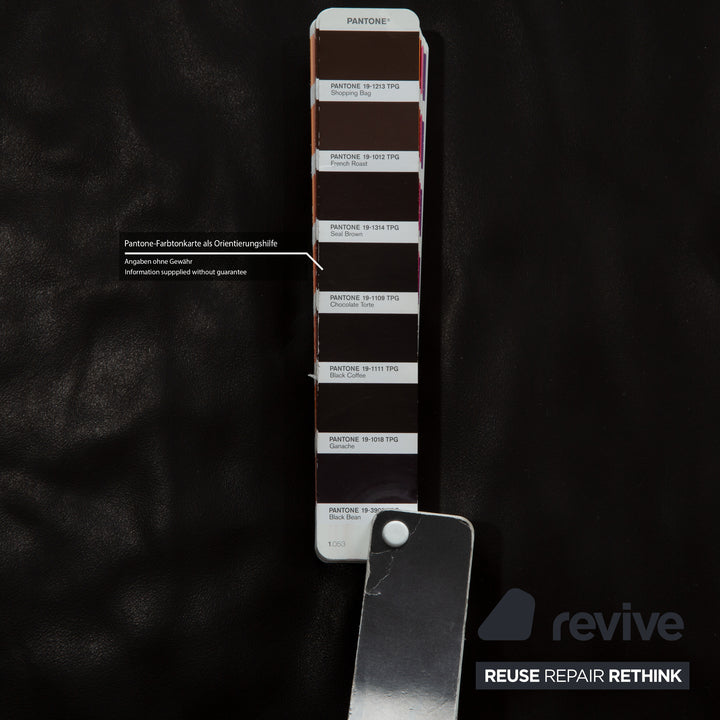 Ewald Schillig Brand Face Leder Ecksofa Braun Dunkelbraun Recamiere rechts manuelle Funktion Sofa Couch