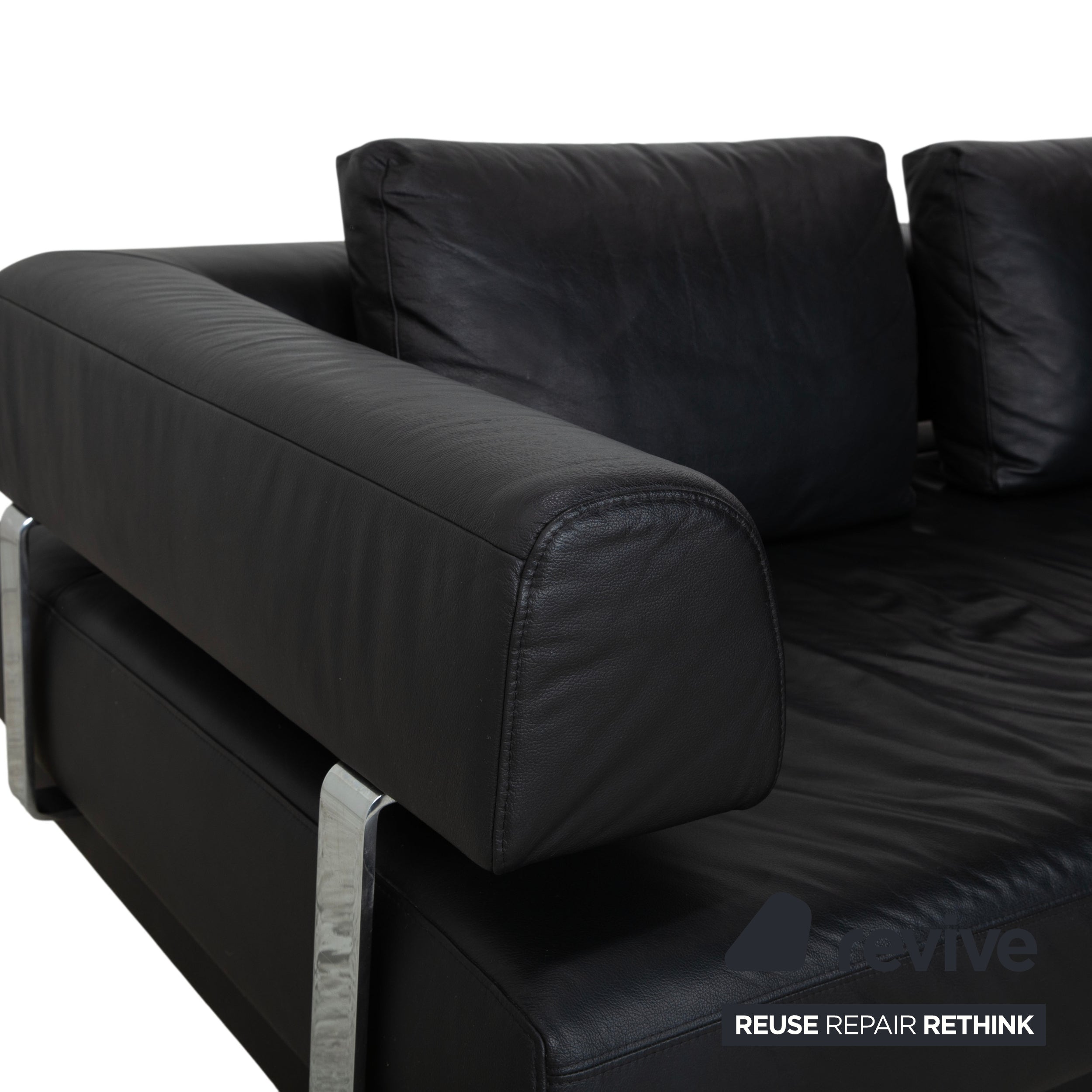Ewald Schillig Brand Face Sofa Schwarz Ecksofa Couch