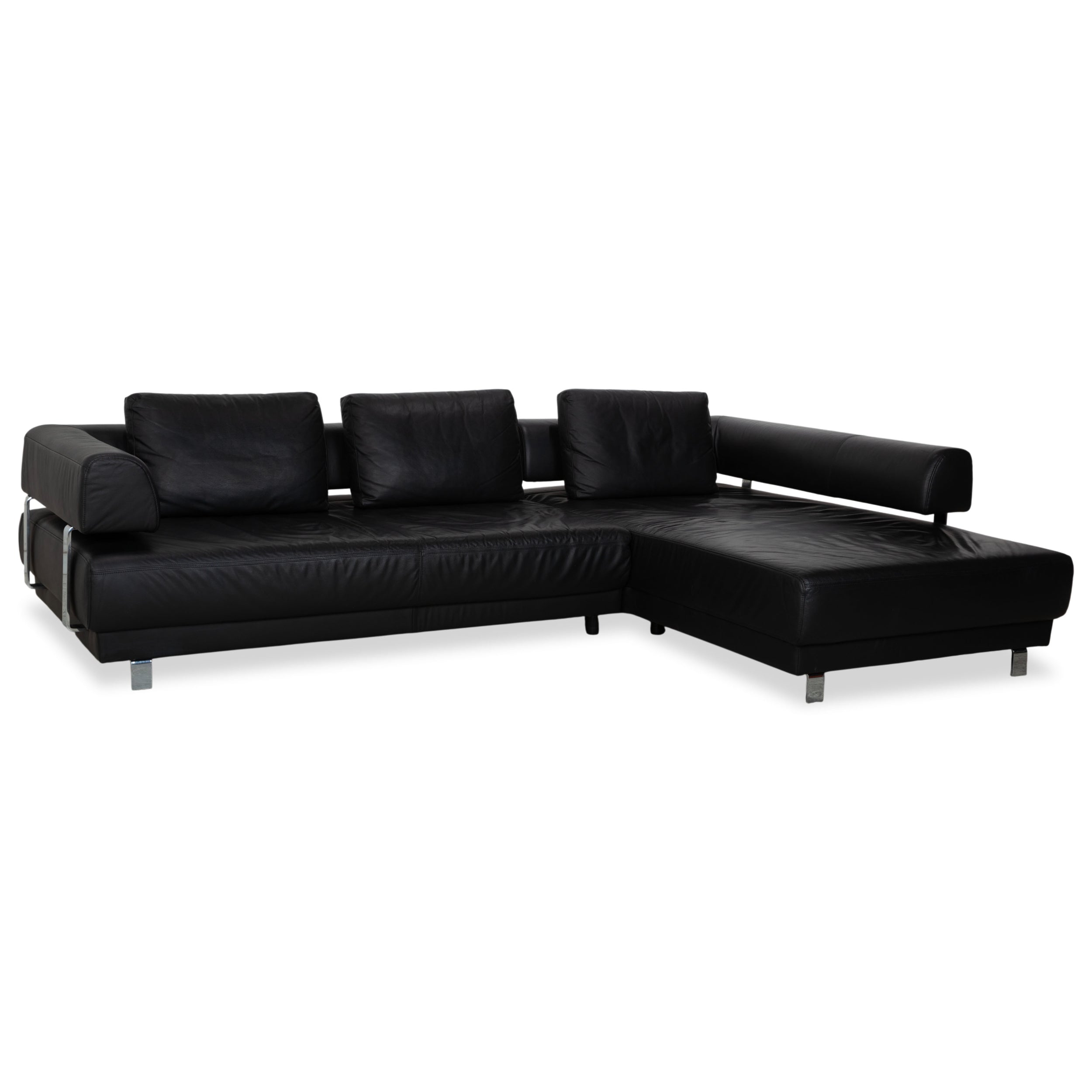 Ewald Schillig Brand Face Sofa Schwarz Ecksofa Couch