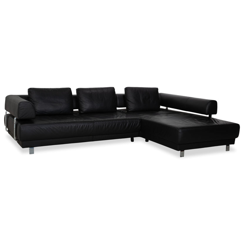 Ewald Schillig Brand Face Sofa Schwarz Ecksofa Couch