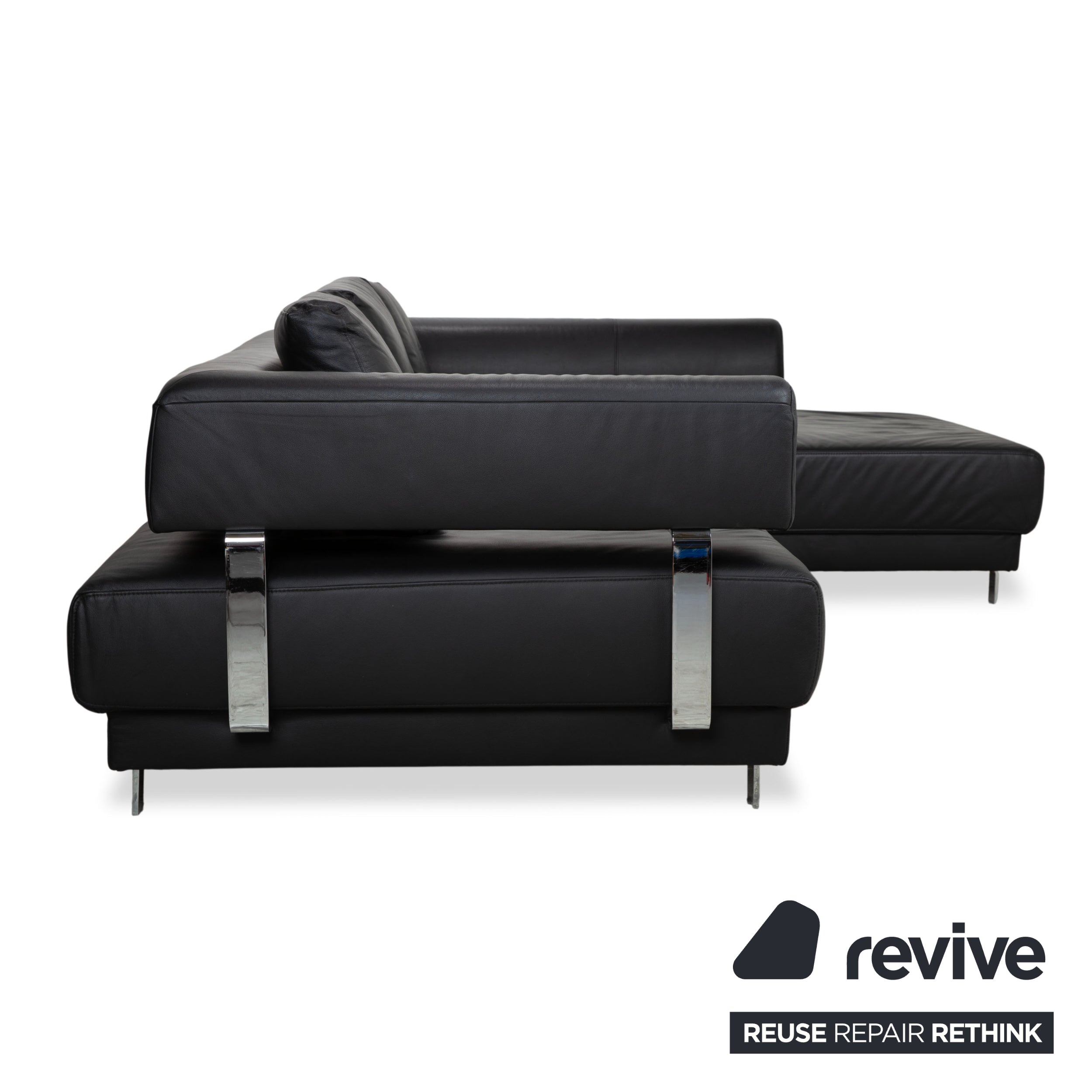 Ewald Schillig Brand Face Sofa Schwarz Ecksofa Couch