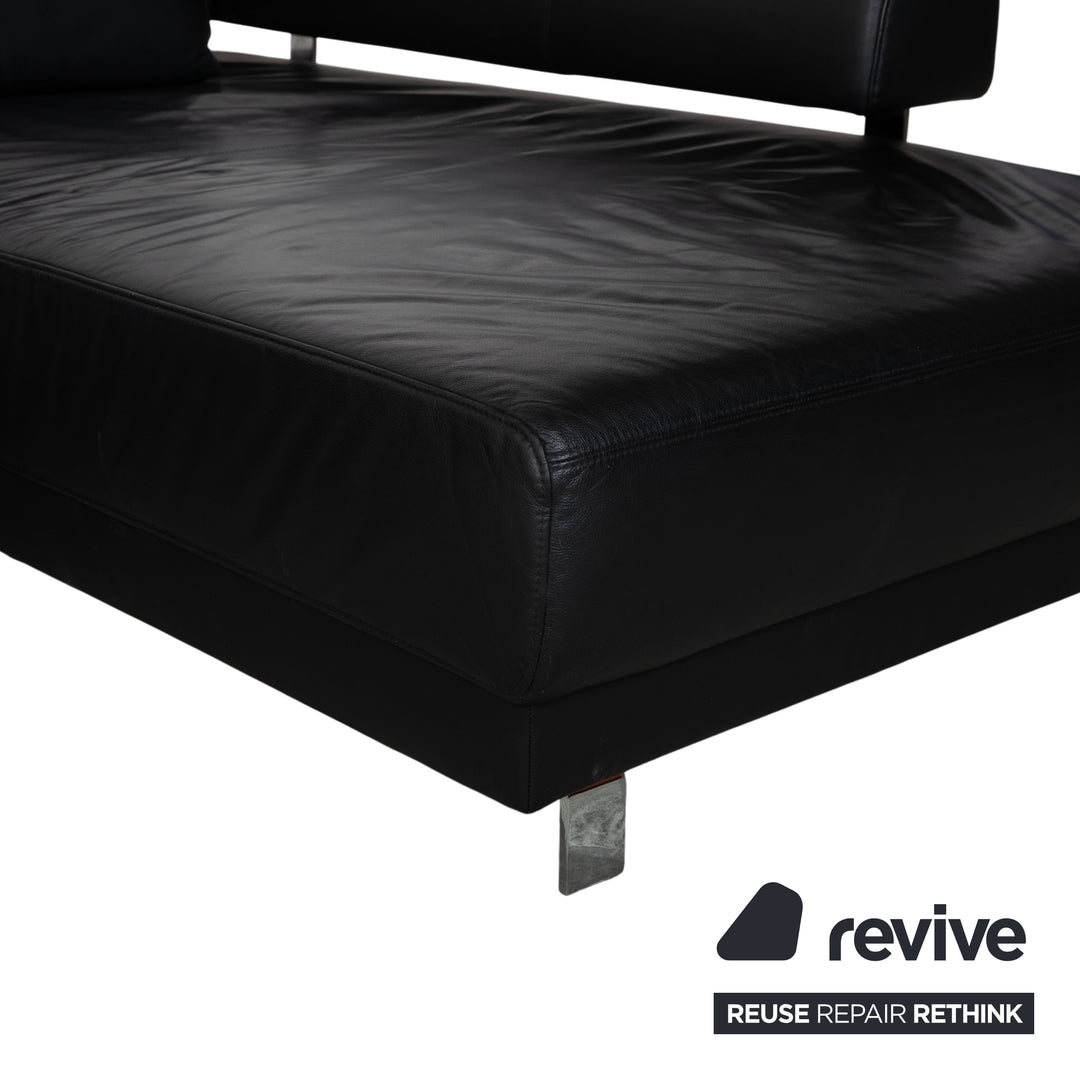 Ewald Schillig Brand Face Sofa Schwarz Ecksofa Couch