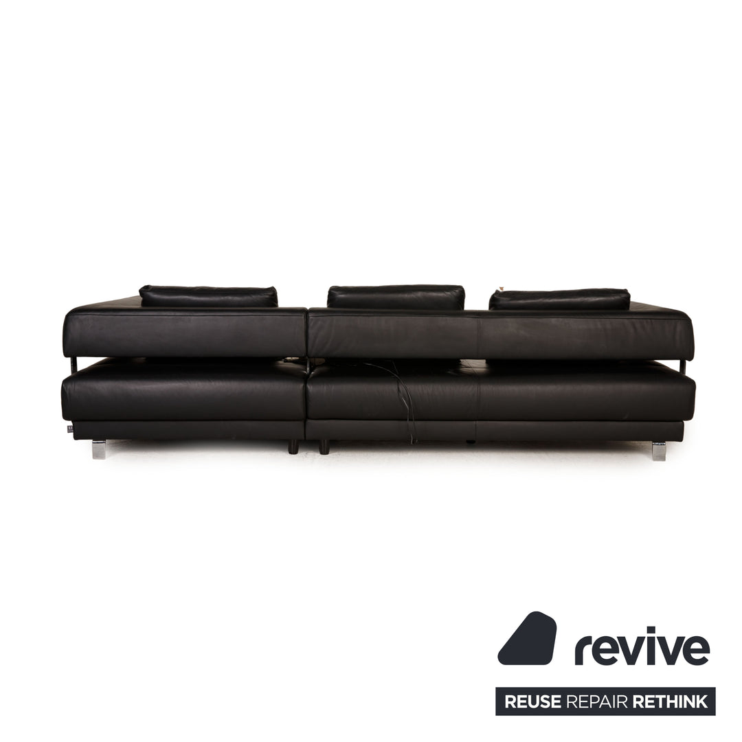 Ewald Schillig Brand Face Sofa Black corner sofa couch function